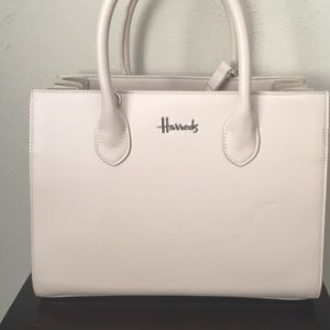 Harrods Peach colored bag